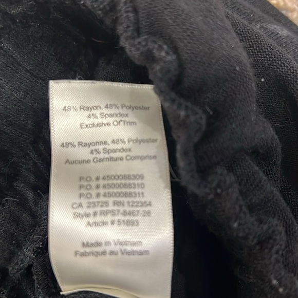 Aritzia Wilfred Free Izabel Romper - black size Small - Picture 5 of 5